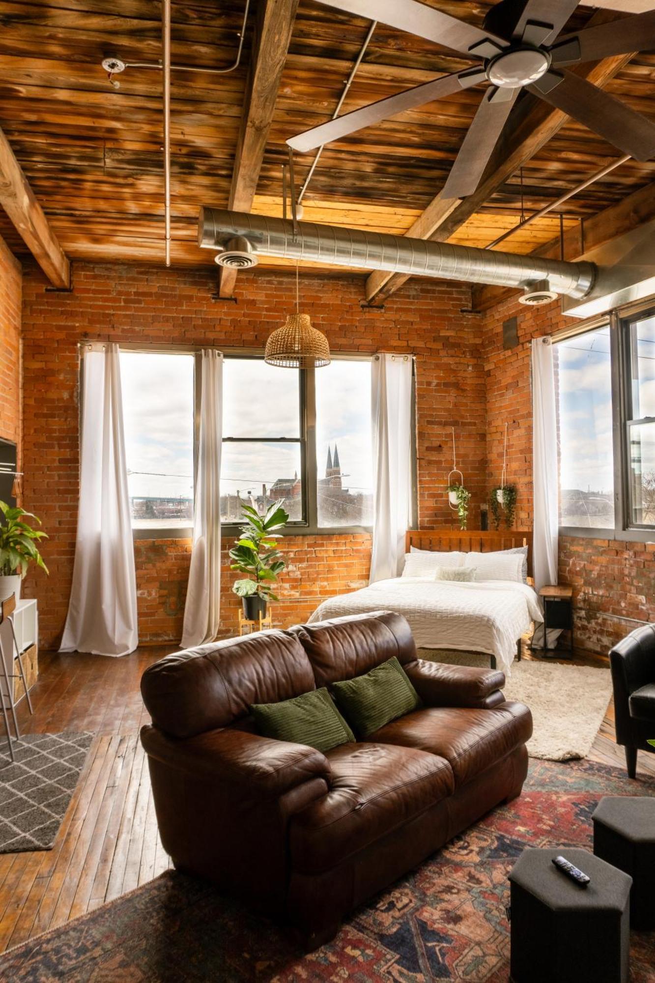 420 Friendly Canada Bridge View Loft Downtown Free Parking Detroit Eksteriør bilde